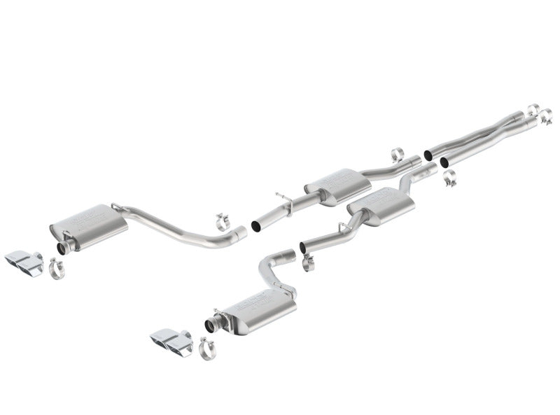 Borla ATAK Cat-Back Exhaust System for 2015-2023 Dodge Challenger R/T 5.7L V8