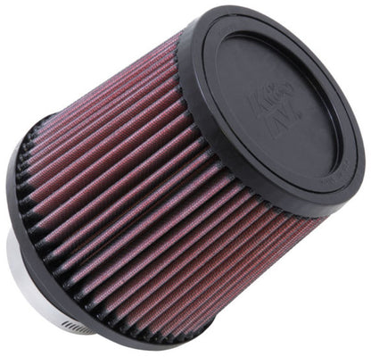 K&N Engineering Universal Rubber Air Filter - 3 Inch Flange, 6 Inch Base OD, 5 Inch Top OD, 5.56 Inch Height