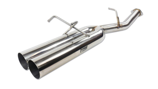 ISR Performance EP Dual Tip Exhaust System for Nissan 240SX (1989-1994, S13) - 4-inch Diameter