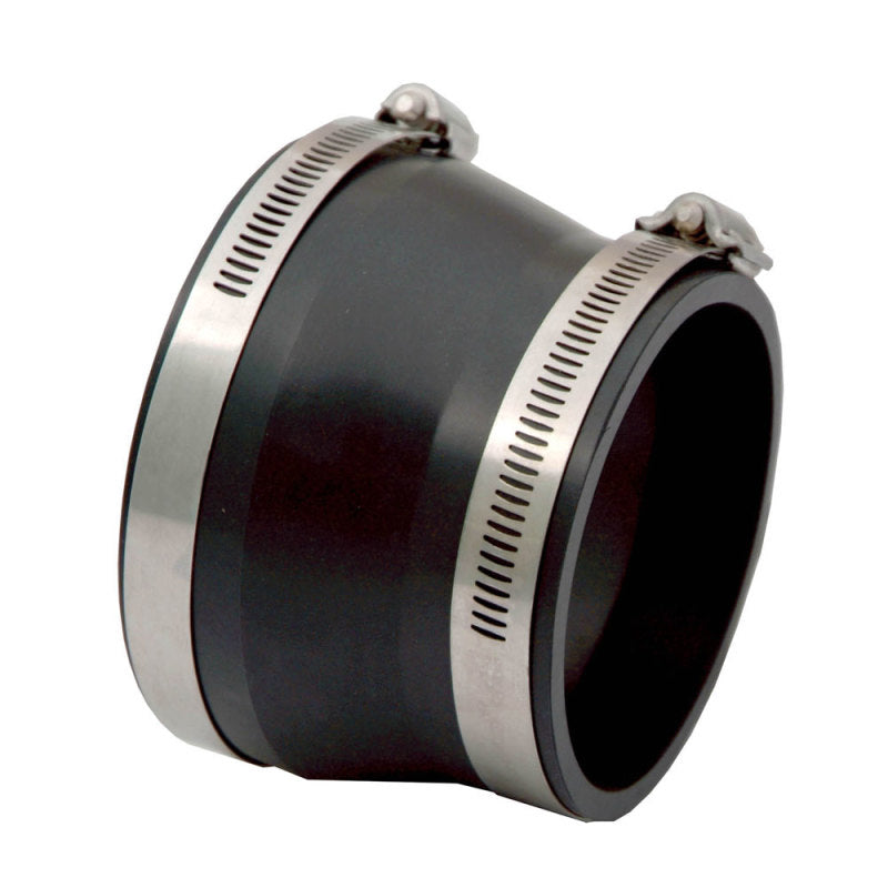 Spectre 9741 Intake Coupler/Reducer 4 Inch to 3.5 Inch Black PVC