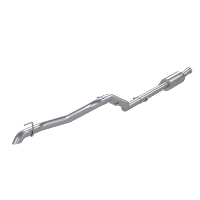 MBRP Armor Lite Series 2020-2021 Jeep Gladiator 3.6L 2.5-Inch Single Rear Exit Cat Back Exhaust System - Off-Road Version