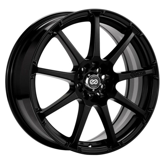 Enkei EDR9 16x7 Matte Black Wheel with Dual Bolt Pattern and 38mm Offset
