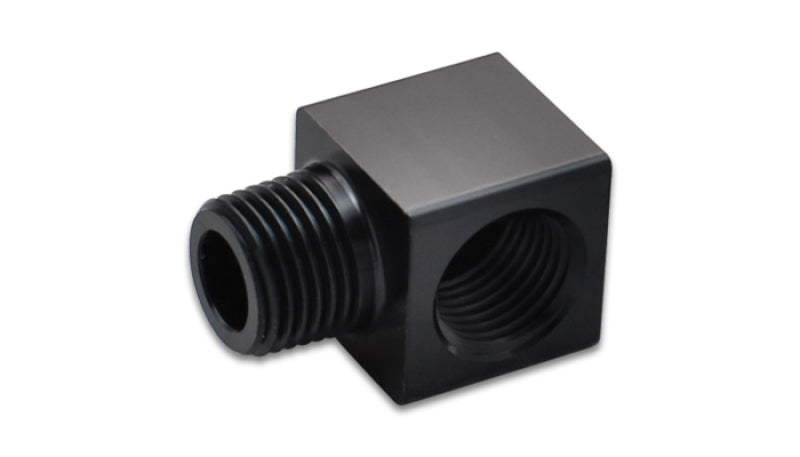 Vibrant 1/8 Inch NPT Female to 1/8 Inch NPT Male 90 Degree Adapter Fitting