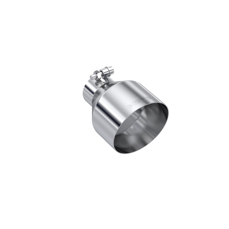 MBRP Universal T304 Stainless Steel Exhaust Tip 2.5-inch Inlet, 5-inch Outlet, 6.5-inch Length