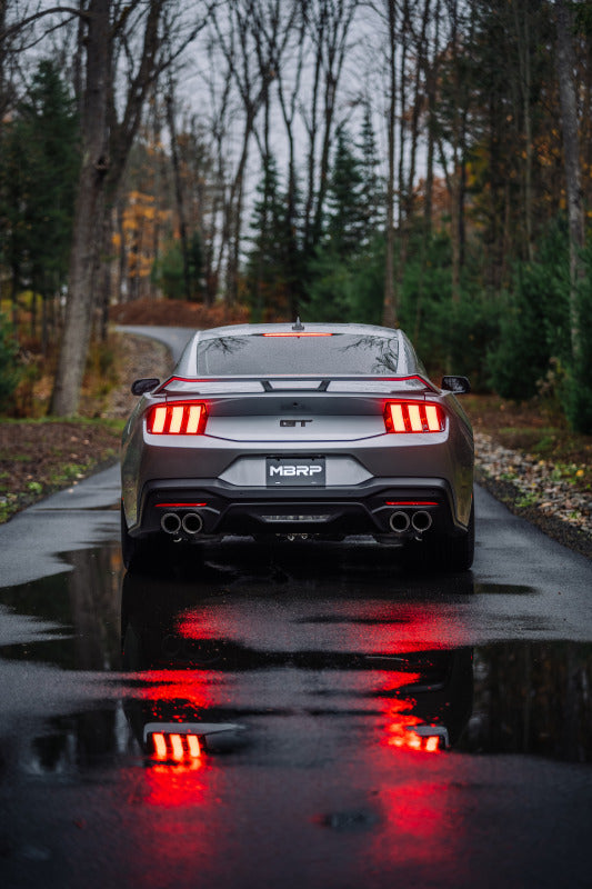 MBRP Armor Lite Series 2024+ Ford Mustang 5.0L Dual Split Cat-Back Exhaust System with Quad Tips