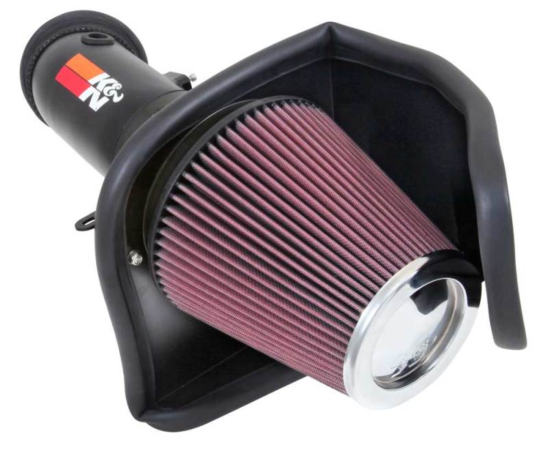 K&N Engineering 69-2550TTK Cold Air Intake System for 2015-2017 Dodge Challenger and Charger with 6.2L V8