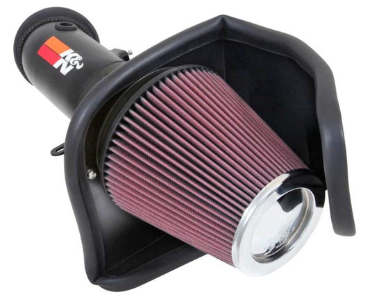 K&N Engineering 69-2550TTK Cold Air Intake System for 2015-2017 Dodge Challenger and Charger with 6.2L V8