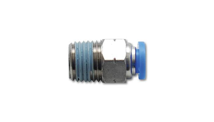 Vibrant Male Straight Pneumatic Vacuum Fitting (1/8 in. NPT) for 1/4 in. OD Tubing