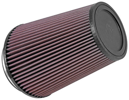 K&N Engineering RU-2805XD Universal Clamp-On Air Filter — 5 Inch Flange, 6.5 Inch Base, 4.38 Inch Top, 8 Inch Height for Can-Am Maverick 1000R & Max Models