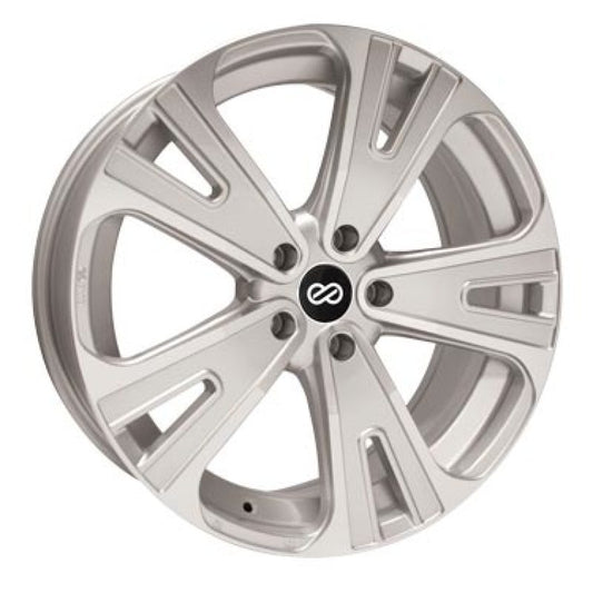 Enkei SVX 20x8.5-inch Silver Machined Wheel for Trucks & SUVs, Part Number 475-285-1240SM