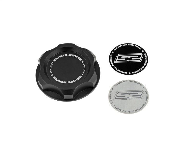 Skunk2 Racing Black Series Billet Oil Cap for Honda Engines - Part Number 626-99-0071