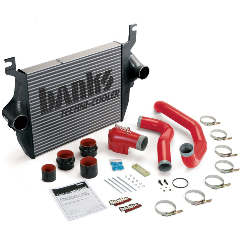 Banks Power 05-07 Ford 6.0L F250-450 Techni-Cooler Intercooler System with High-Ram Intake Elbow and 3.5 Inch Boost Tubes