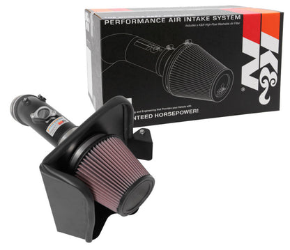 K&N Engineering 69-8621TTK Cold Air Intake System for 2018-2019 Toyota Camry SE 2.5L L4