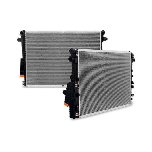 Mishimoto Ford 6.4L Powerstroke Replacement Radiator 2008-2010 - OEM Fit Aluminum Core with Plastic End Tanks