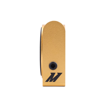Mishimoto Oil Sandwich Plate with Rear-Mounted Thermostat for Enhanced Engine Temperature Control