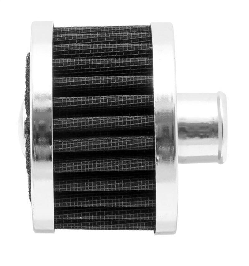 Spectre ExtraFlow Push-In Breather Filter – Black for 1-1/4 Inch Valve Cover Breather Hole