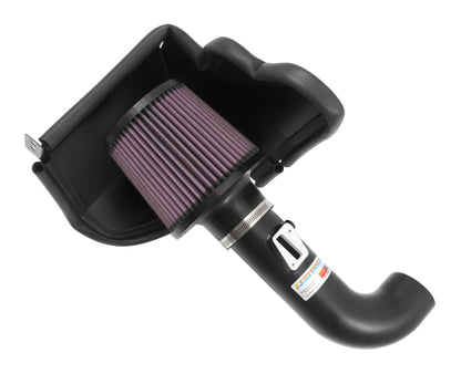 K&N Engineering 69-8006TTK Black Typhoon Short Ram Intake for Subaru WRX (2015-2017)