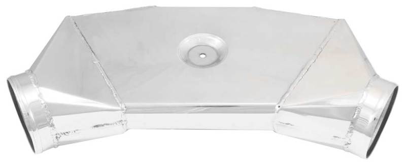Spectre Dual Plenum Kit (Ultra Low) 120 Degree Polished Aluminum - Part Number 9824