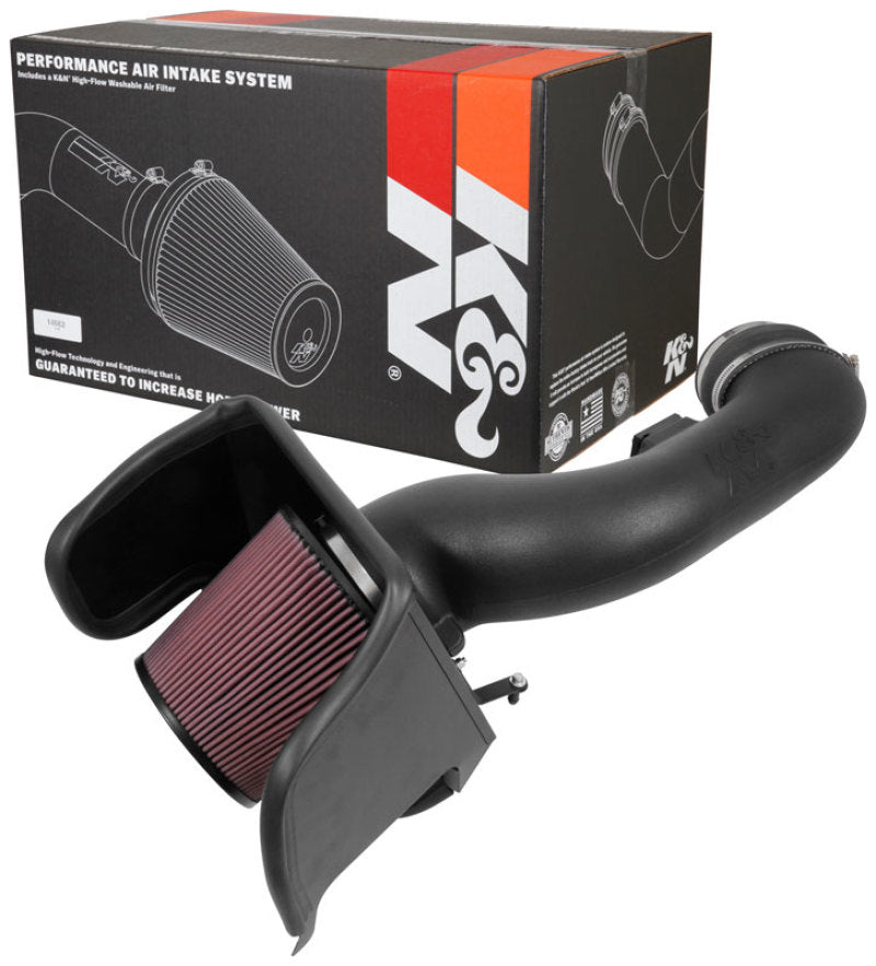 K&N Engineering 57-2597 Cold Air Intake System for 2017 Ford F-250 and F-350 Super Duty with V8 6.7L Diesel