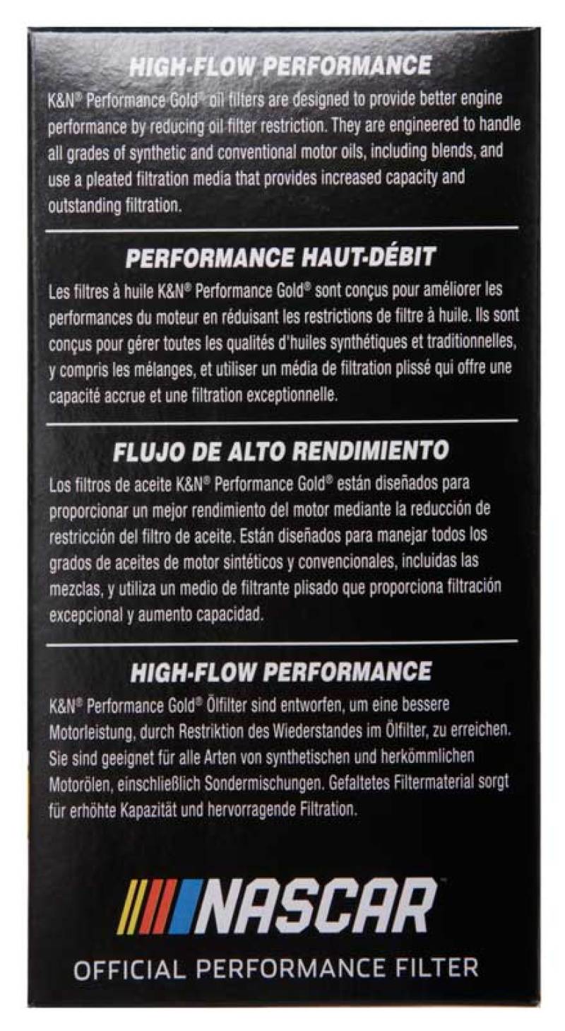 K&N Engineering HP-7018 Cartridge Oil Filter for Ford, Toyota, Lexus Vehicles