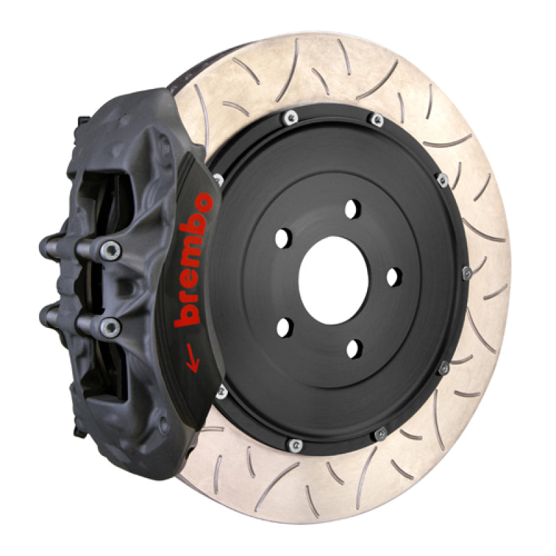 Brembo 3K3.9054A Corvette Z06 PISTA Front Race Brake Kit with 6-Piston Forged 2-Piece Rotors