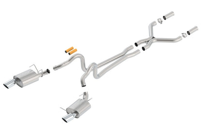 Borla ATAK Cat-Back Exhaust System for 2013-2014 Ford Mustang GT and Boss 302 5.0L V8 RWD