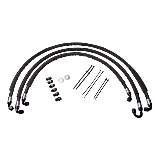 Fleece Performance 11-14 GM Duramax 2500/3500 Heavy Duty Trans Cooler Lines Kit