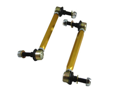 Whiteline KLC180-215 Adjustable Rear Sway Bar Link Kit for Nissan Frontier and Ford Ranger