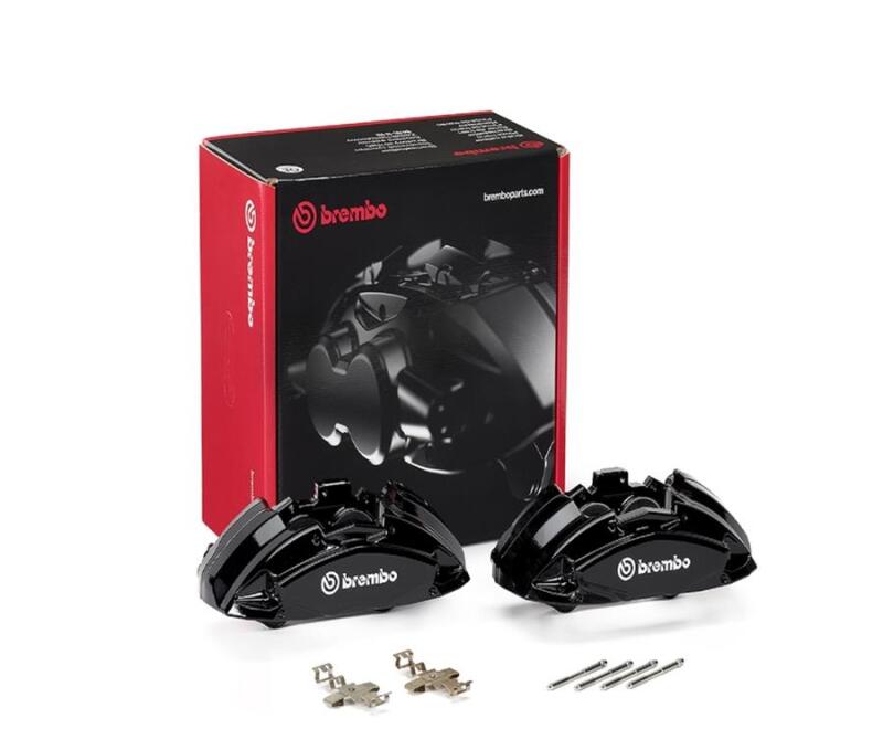 Brembo OE X-Style Front Brake Calipers for 2016-2019 Mercedes-Benz GLC300 and E300 Models