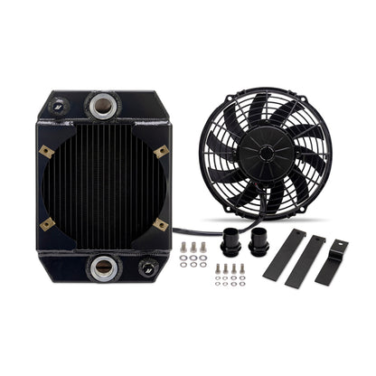 Mishimoto Universal Drag Race Performance Aluminum Radiator - Black (Part Number: MMRAD-UNI-DRGBK)