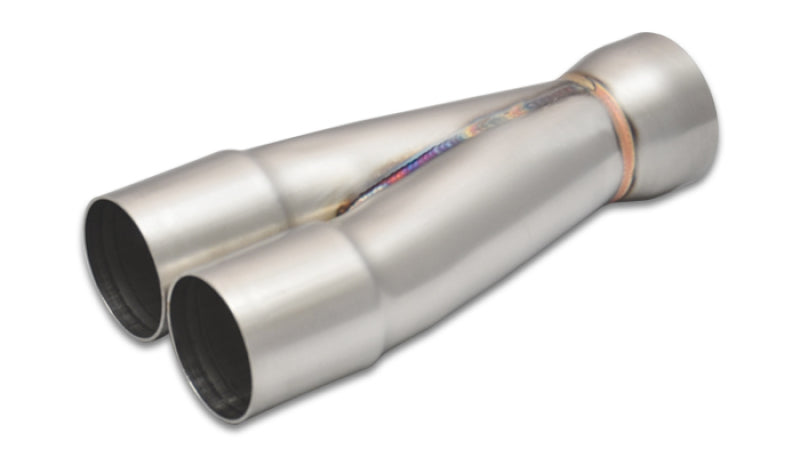 Vibrant Performance 2-1 Stainless Steel Merge Collectors with Slipover Inlet and 2-1/4 Inch Outlet