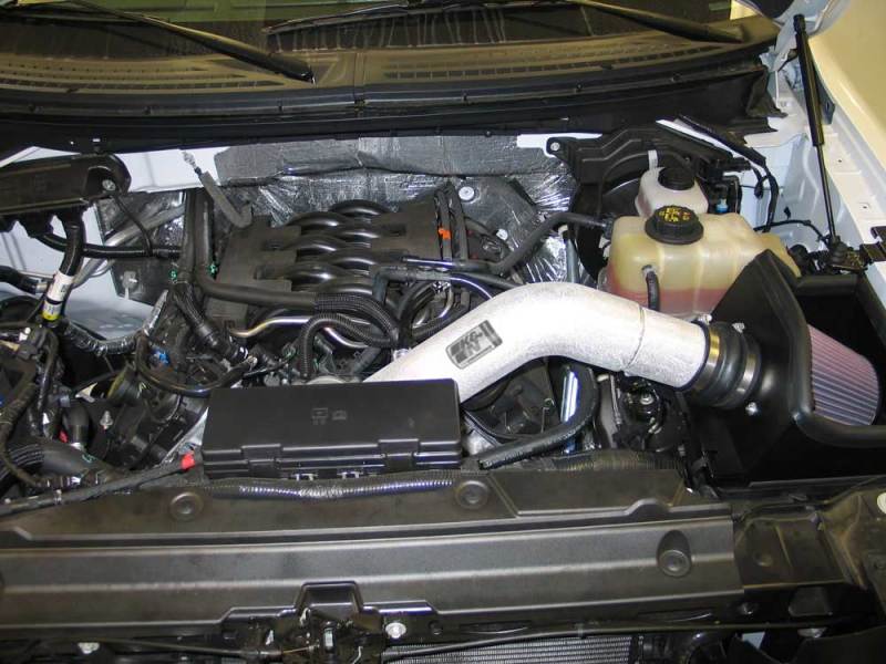 K&N Engineering 77-2581KP Cold Air Intake System for 2011-2013 Ford F-150 5.0L V8 F/I