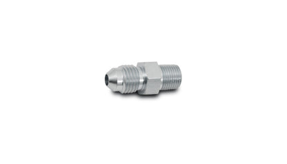 Vibrant Performance -3AN to 1/8 Inch NPT Straight Adapter Fitting in Anodized Black