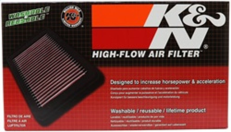 K&N Engineering High-Flow Drop-In Air Filter for Audi A4 1.8L and A5 Quattro Models