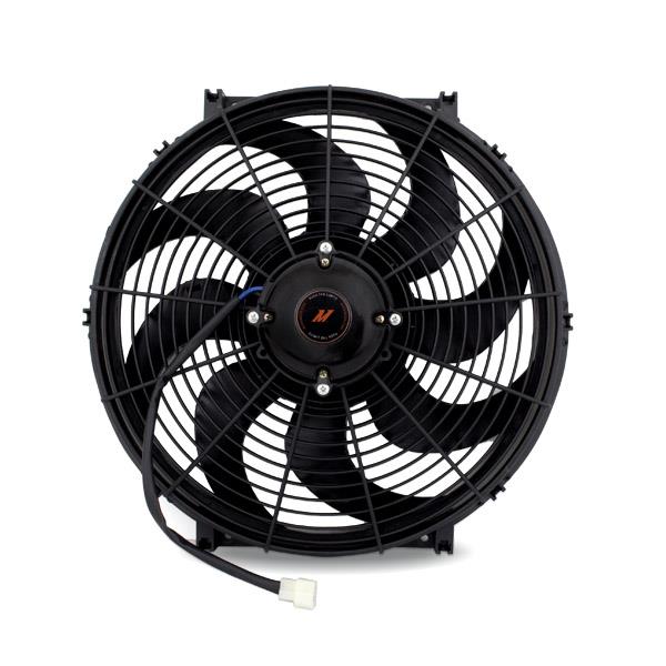 Mishimoto 16 Inch Race Line High-Flow Electric Fan – Heavy-Duty Cooling for Automotive Performance