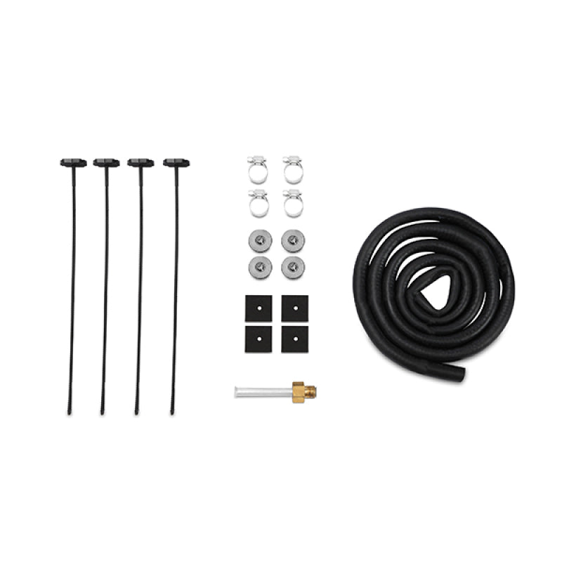 Mishimoto Universal Transmission Fluid Cooler - 12in x 10in x 0.75in Tube-and-Fin Design for Automotive Fluid Cooling