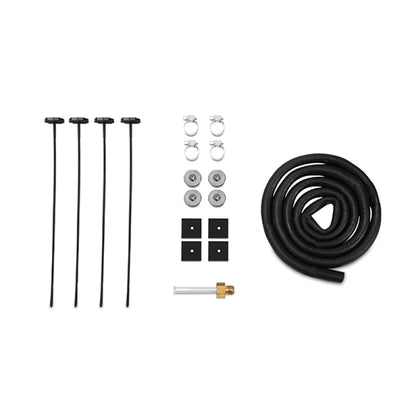Mishimoto Universal Transmission Fluid Cooler - 12in x 10in x 0.75in Tube-and-Fin Design for Automotive Fluid Cooling