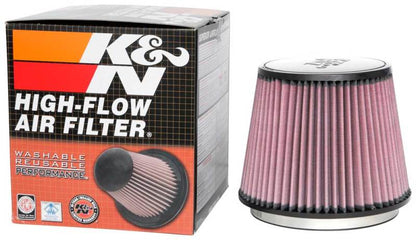 K&N Engineering Universal Clamp-On Air Filter 6 Inch Flanged - Fits Ford F-250 Super Duty (Part No. RU-5173)