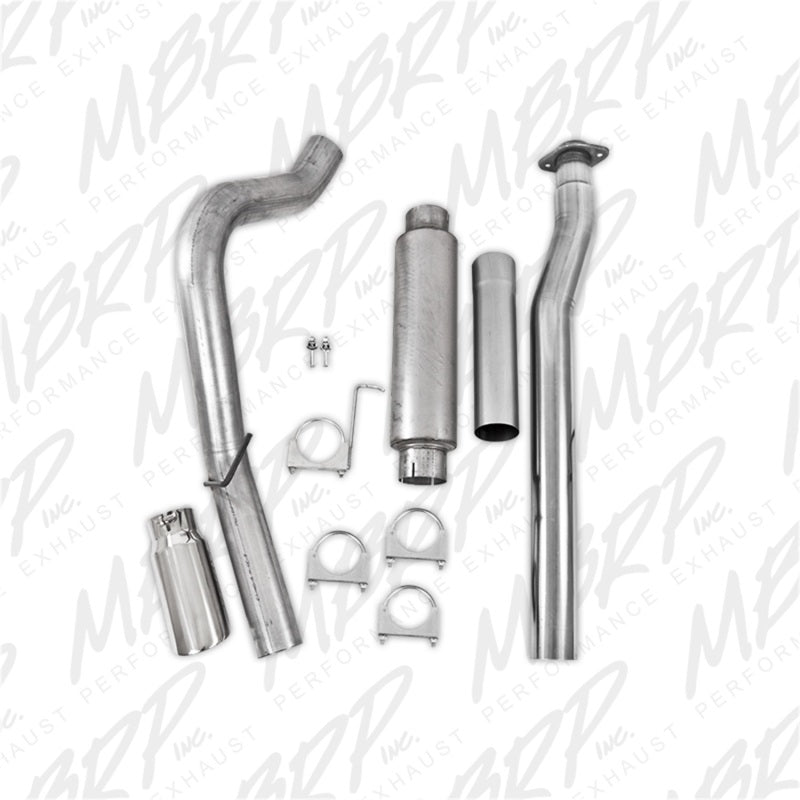 MBRP Armor Lite Series 4-Inch Cat Back Exhaust System for 2011-2013 Ford F-150 3.5L V6 EcoBoost