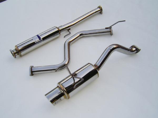 Invidia 92-95 Honda Civic EF6 3-Door 60mm Cat-Back Exhaust with 101mm Tip