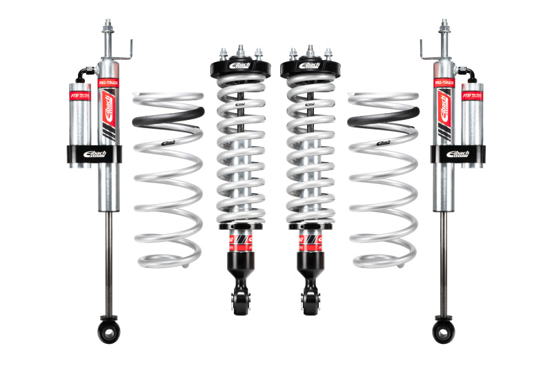 Eibach Pro Truck Lift Kit for 2023+ Toyota Sequoia SR5 4WD - Stage 2R Suspension System with Adjustable Coilovers and Reservoir Shocks