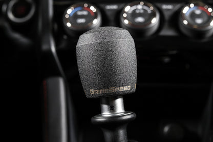 GrimmSpeed Stainless Steel Black Stubby Shift Knob M12x1.25