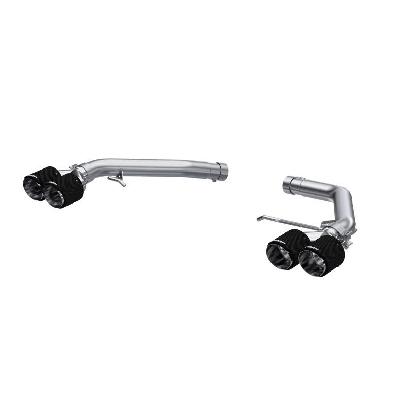 MBRP Armor Pro Series Axle Back Exhaust System for Audi SQ5 2014-2017 with Dual Rear Exit and Quad Carbon Fiber Tips