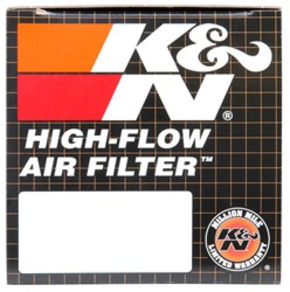 K&N Engineering Universal Rubber Air Filter Part R-1260 - 2 Inch Top OD, 3.5 Inch Base OD, 2.25 Inch Flange ID, 4 Inch Height