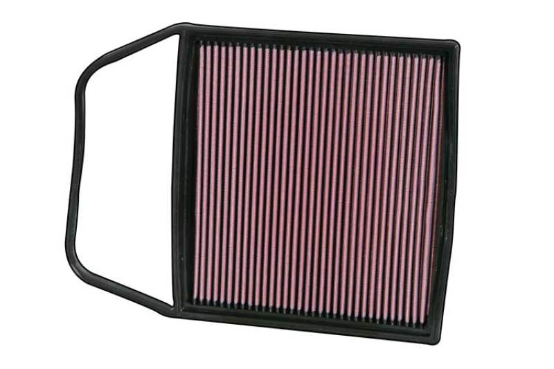K&N Engineering 33-2367 High-Flow Drop-In Air Filter for BMW 135i, 335i, 535i (2007-2011)
