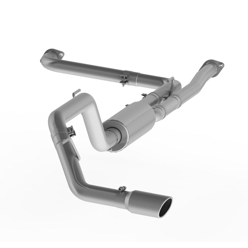 MBRP Armor Lite Series Cat Back Exhaust System for Nissan Titan XD 2016-2017 – 3 Inch Diameter with Dual Front Pipe and 4 Inch Tip