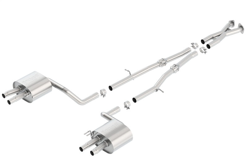 Borla S-Type Cat-Back Exhaust System for 2018-2021 Kia Stinger 3.3L V6 Turbo