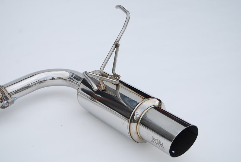 Invidia 2022+ Subaru WRX N1 Twin Outlet Single Layer Stainless Steel Tip Cat-Back Exhaust