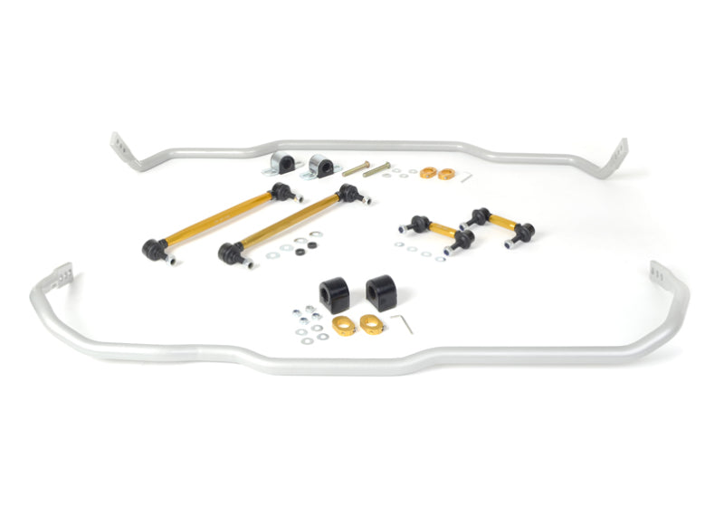 Whiteline BWK002 Sway Bar Kit for 2008-2015 Volkswagen Models - Front and Rear Adjustable 24mm Bars