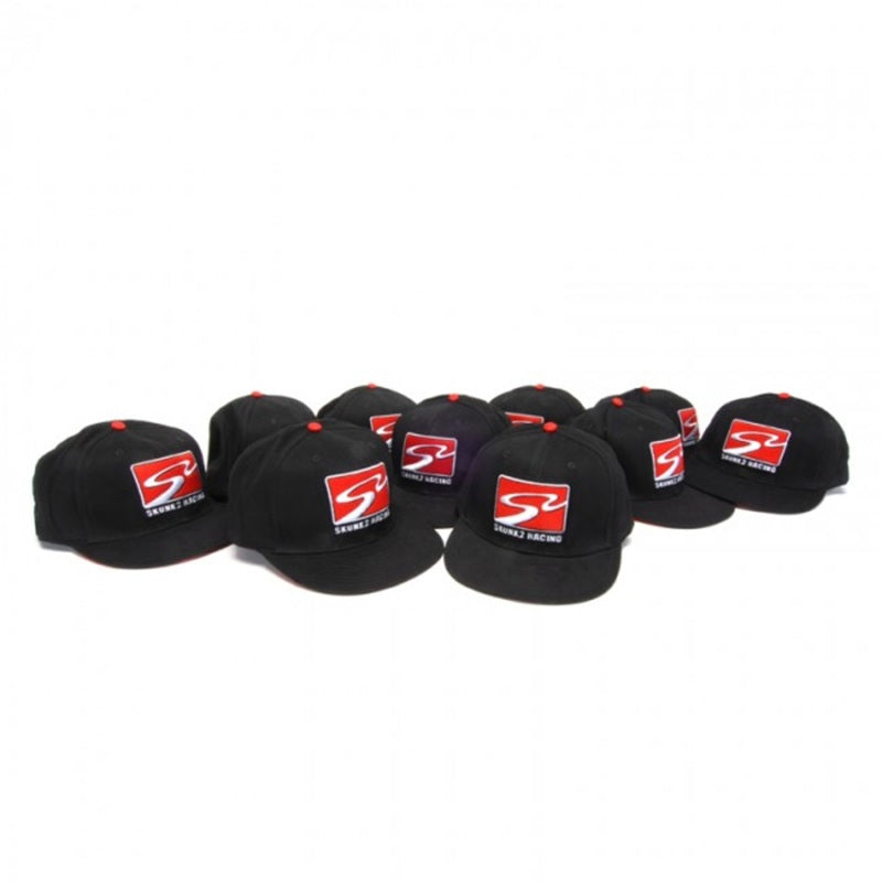 Skunk2 Racing Team Baseball Cap with Racetrack Logo - Black, Large/X-Large